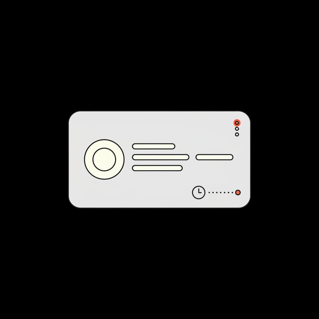 Minimalist 2D vector of a stylized review card with highlighted flag icon and timeline clock accent in brand palette; will Google remove a review.