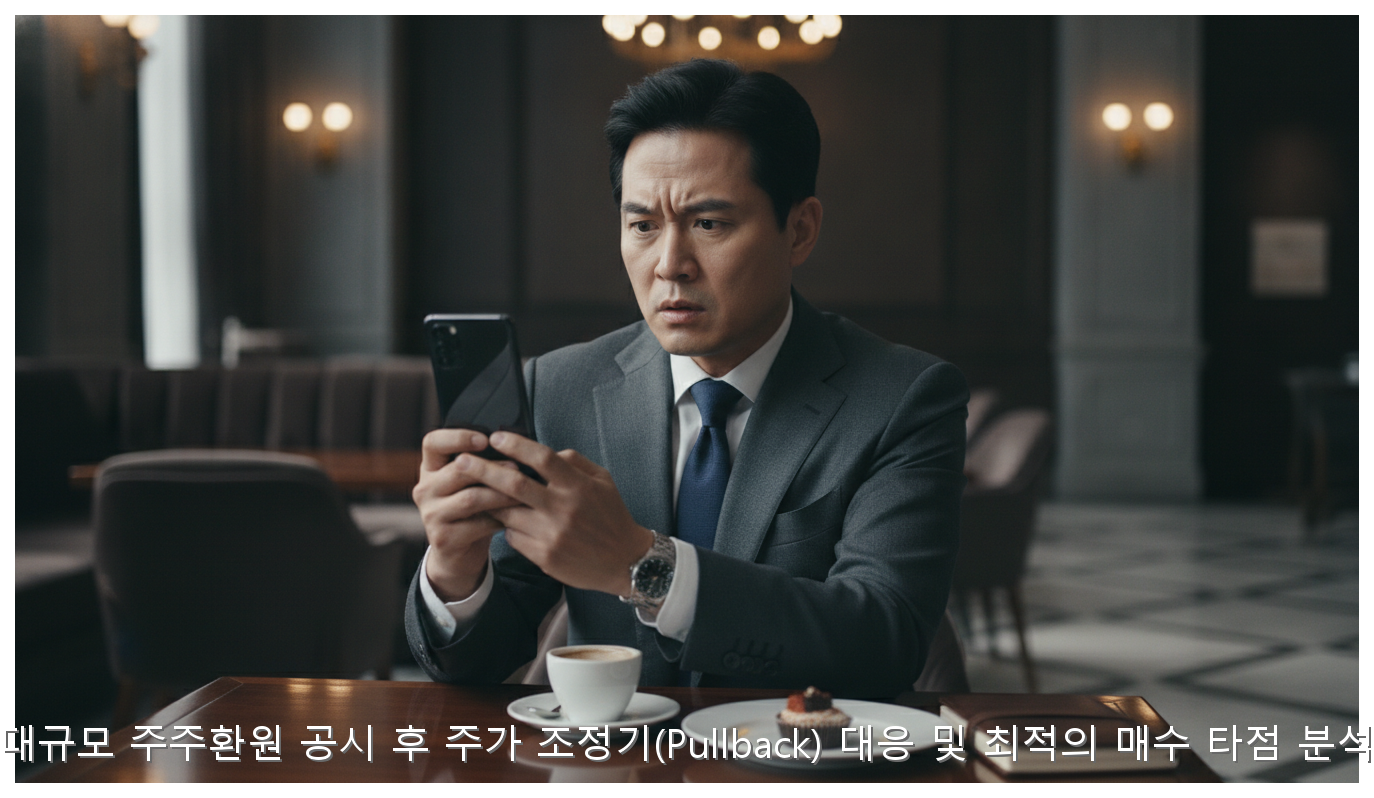 대규모 주주환원 공시 후 주가 조정기(Pullback) 대응 및 최적의 매수 타점 분석 핵심 안내 및 분석 인포그래픽 (2)