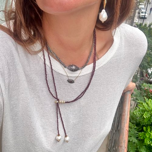 Колье Jackie RED