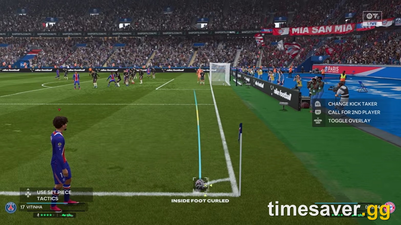 EA Sports FC 27 gameplay showing the game your FC 26 carryover rewards are delivered into from early October