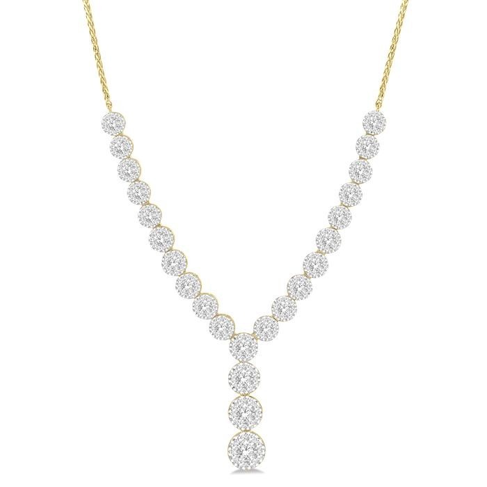 Lovebright Diamond Necklace 99822DHFGNKYW