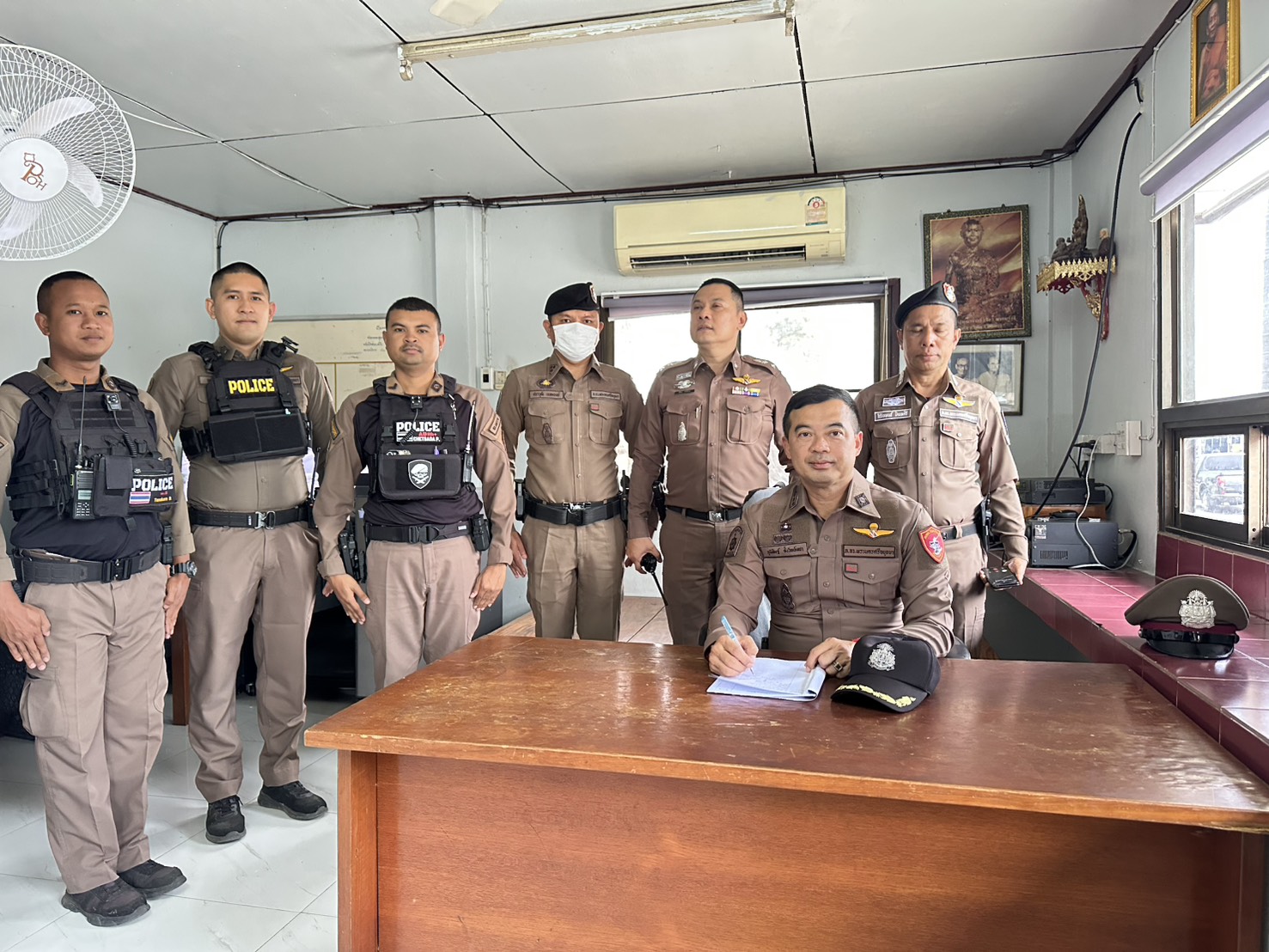 สภ.มหาราช ตู้ยาม ต.03