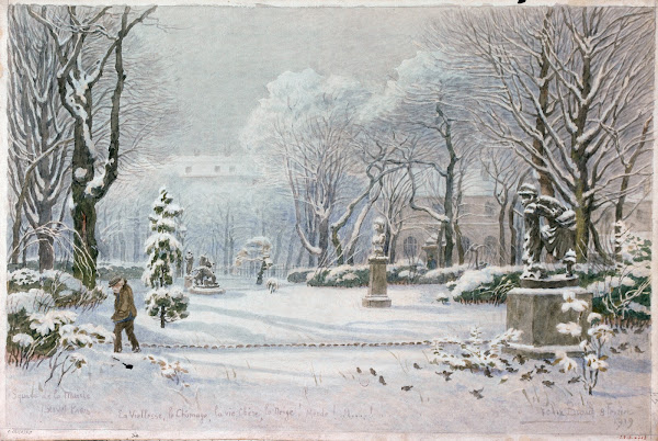 Square de la Mairie XIVe Paris 1919