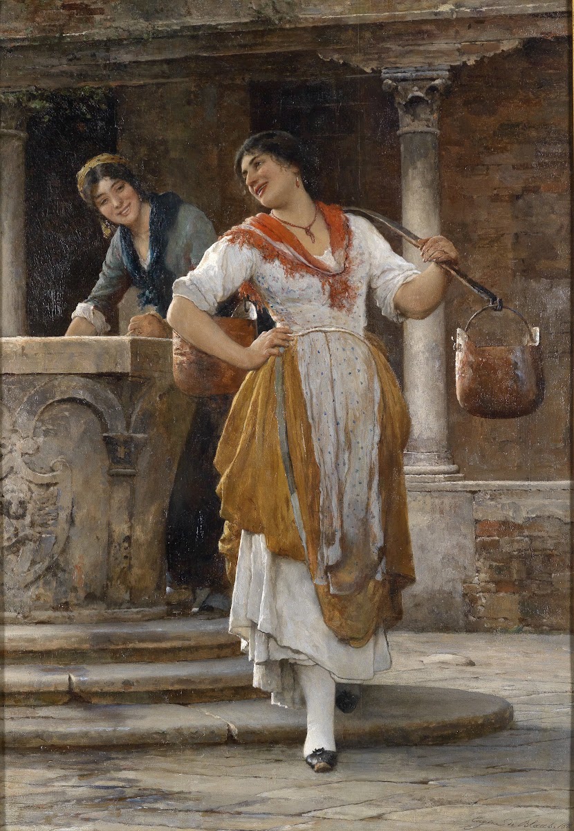 Die Wasserträgerin 1887