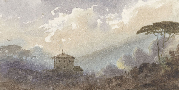 Landhuis tussen de bossen in een berglandschap 1792   1868