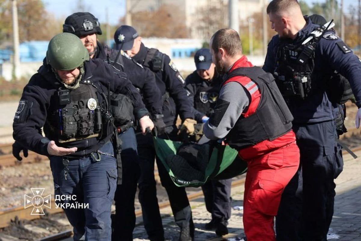 Dnipro Railway Drone Strike Kills 14 at Ukraine Station