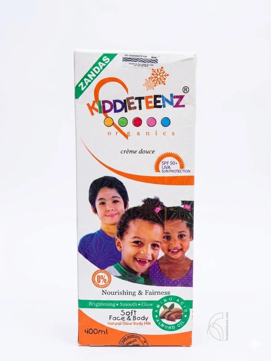 Kiddie Teenz Organics Natural Glow Body Milk