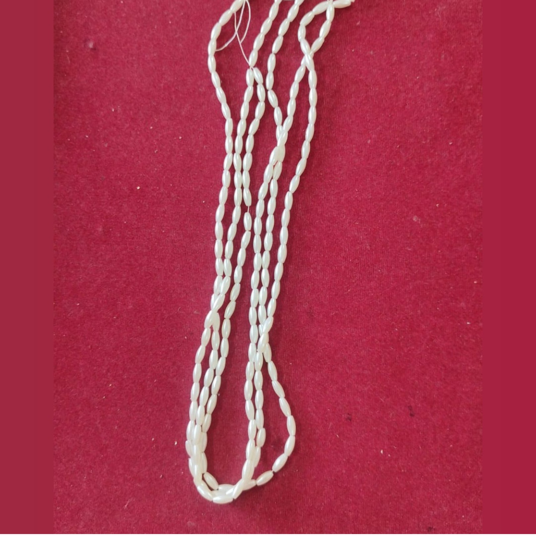 4 mm rice pearl-13 rs per line