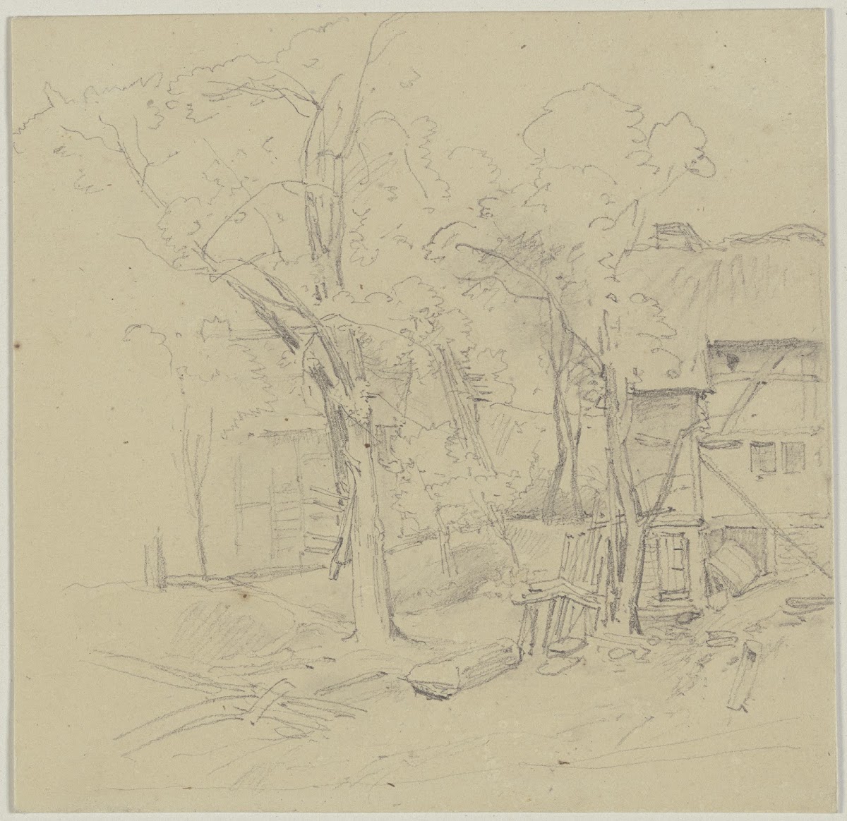 Section of a farmstead