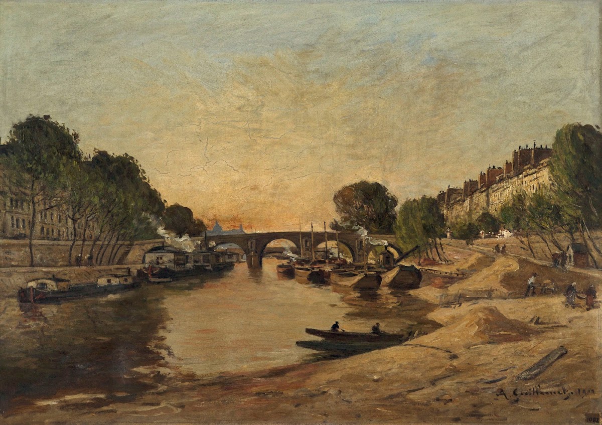 La Seine et le Pont Marie 1912