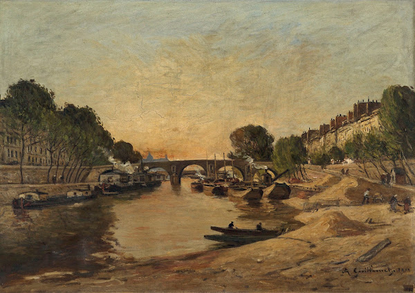 La Seine et le Pont Marie 1912
