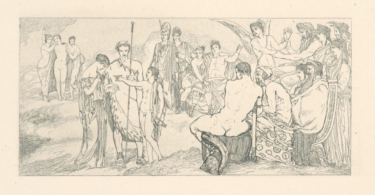 Prijatie Psyché na Olympe 1881