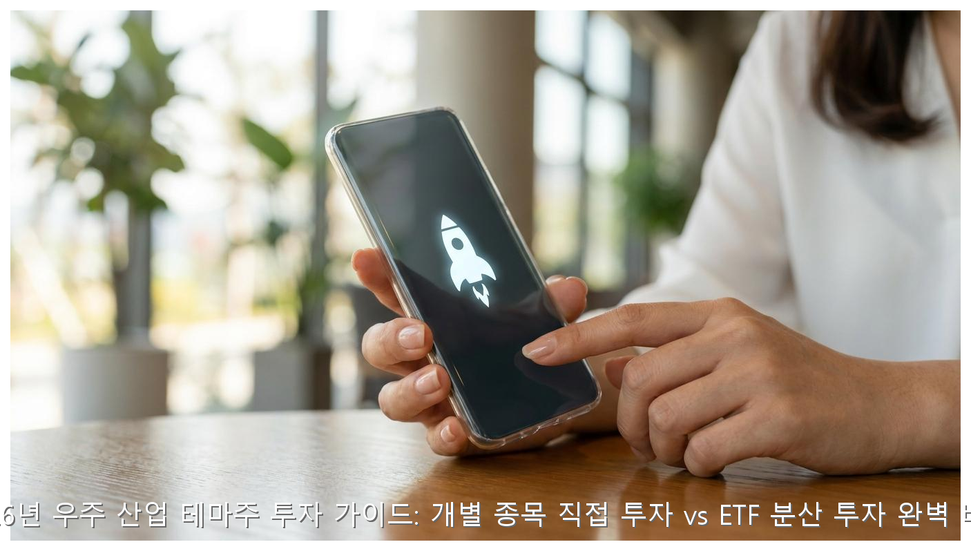 2026년 우주 산업 테마주 투자 가이드: 개별 종목 직접 투자 vs ETF 분산 투자 완벽 비교 핵심 안내 및 분석 인포그래픽 (4)