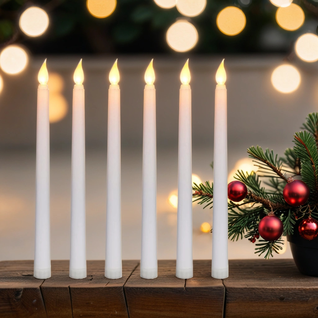 LED Stick Candle with Flame Effect