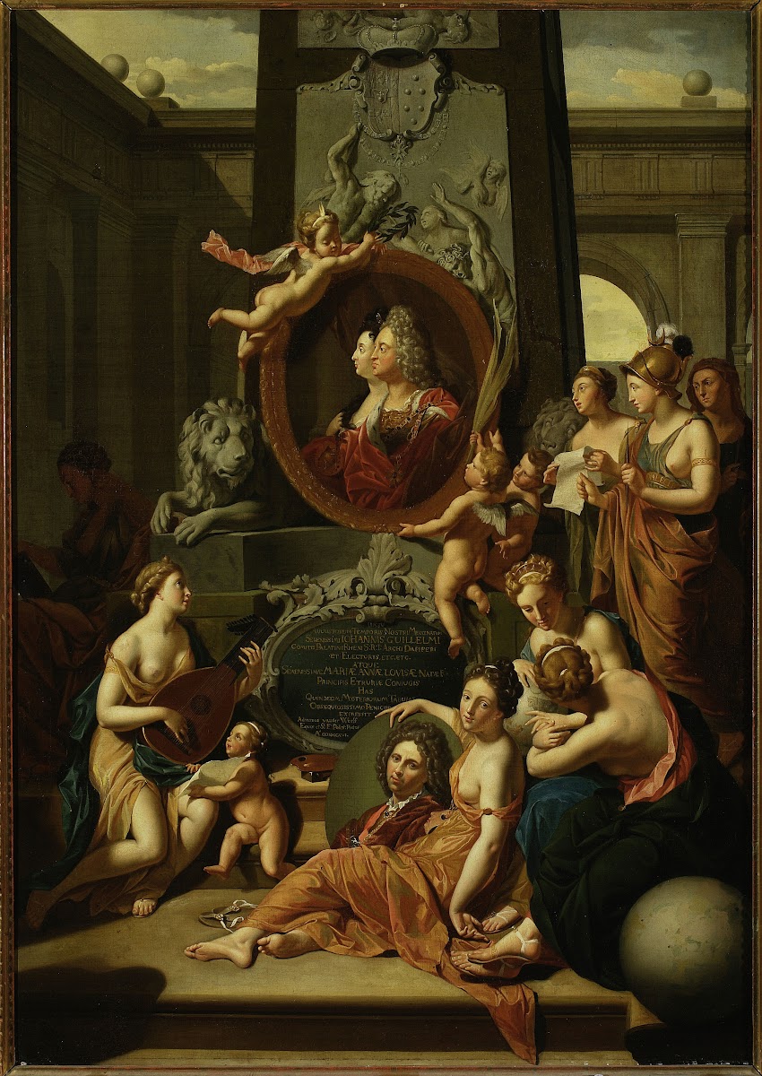 Liberal arts pay homage to Johann Wilhelm Palatine of the Rhine and his wife