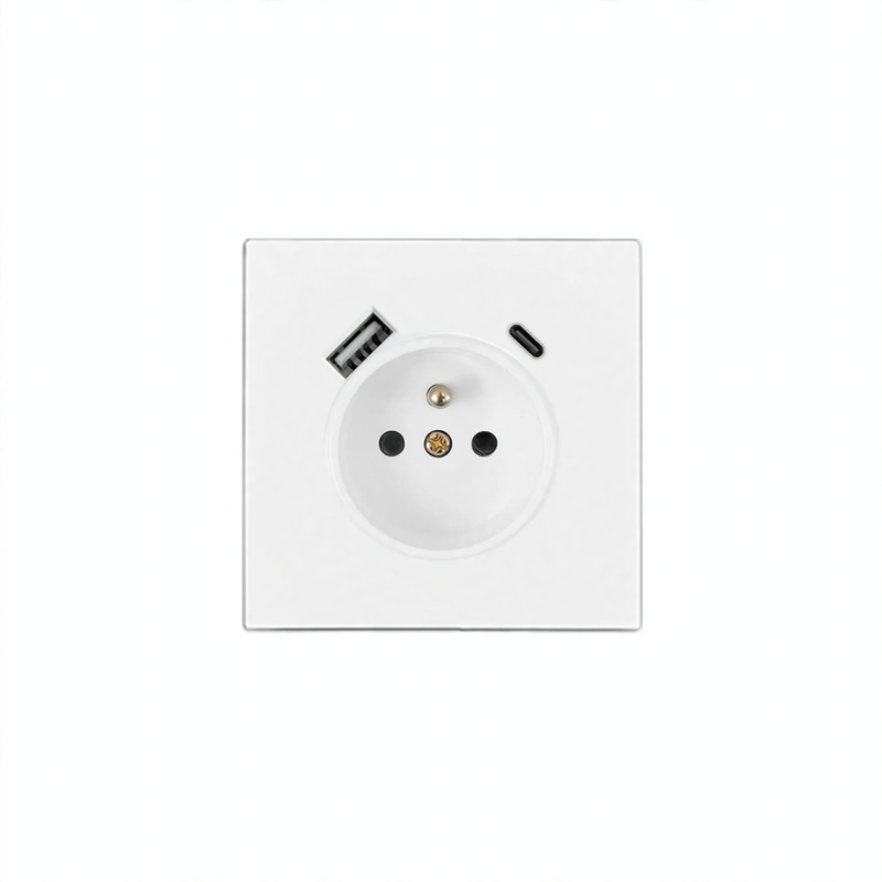 Socket 16A European Standard with USB