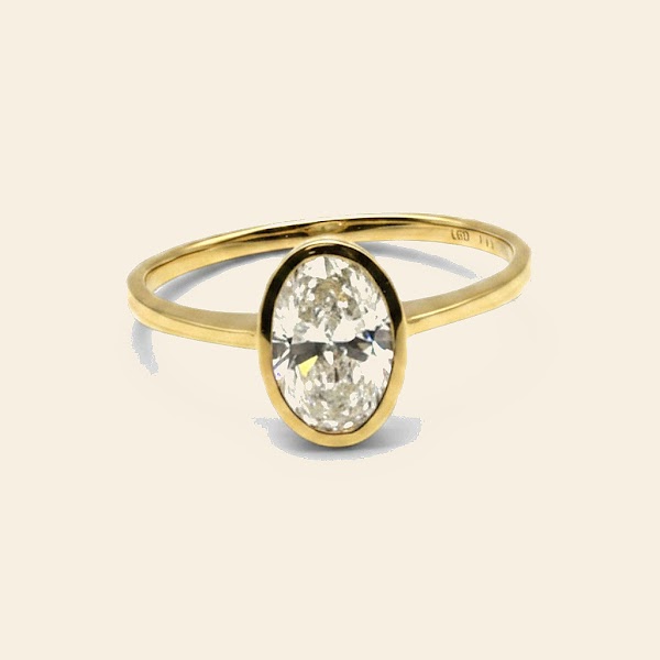 Oval Bezel Ring