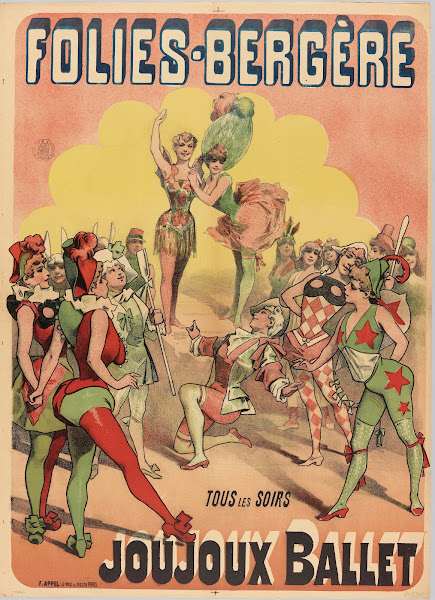 Folies Bergere Tous Les Soirs Joujoux Ballet 1880 1890
