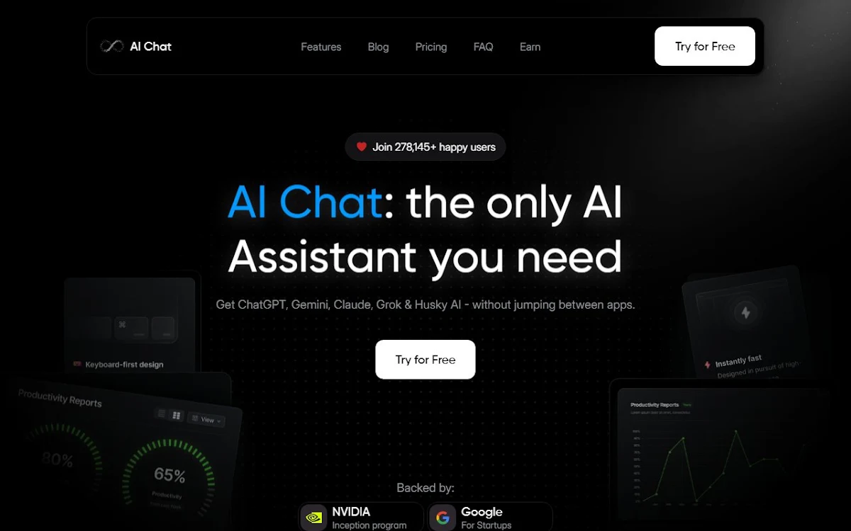 Captura de AI Chat: All Top AI Models in One App