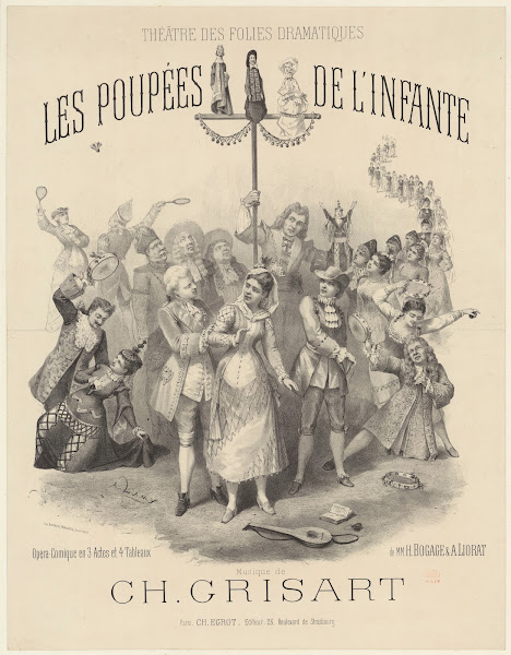Théâtre des Folies Dramatiques Les Poupées de linfante 1881