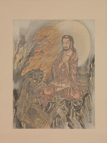 Shakyamuni Subjugating Demons ca 1888