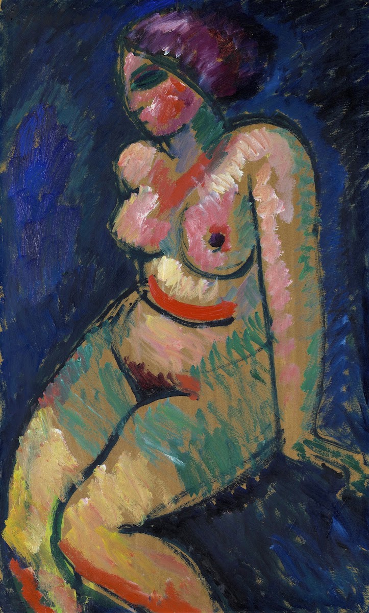 Seated Female Nude 1910