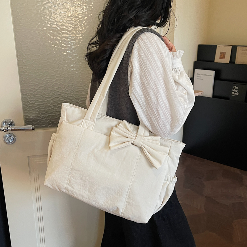Schultertasche aus Baumwolle, Tote-Stil