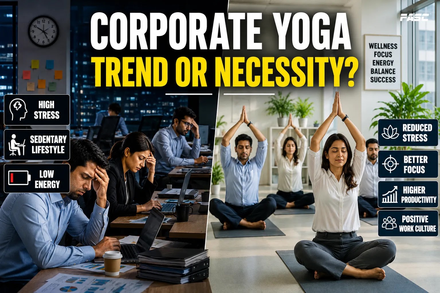 Corporate yoga 