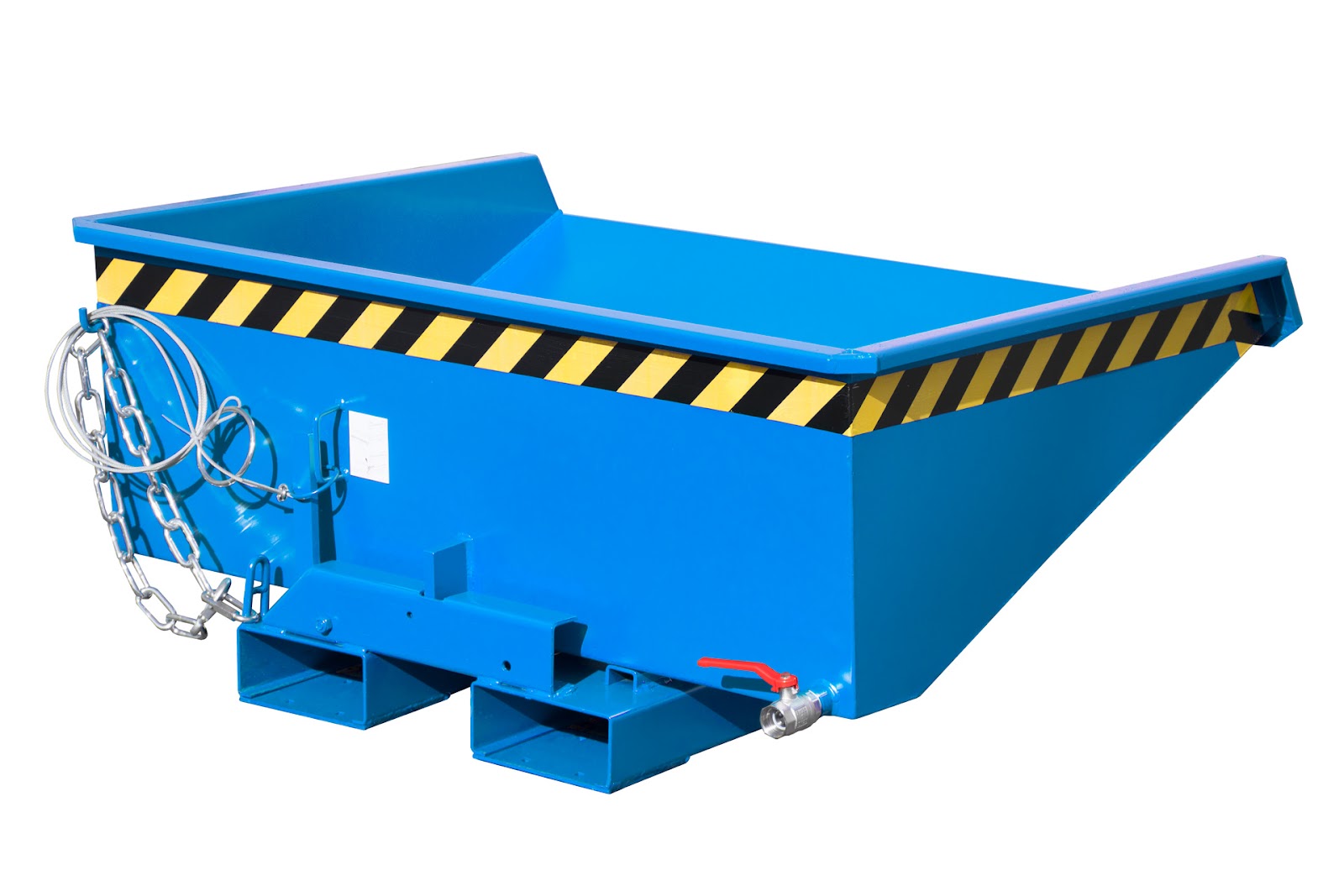Spaander-kiepcontainer EXPO-E 275, gelakt, Lichtblauw
