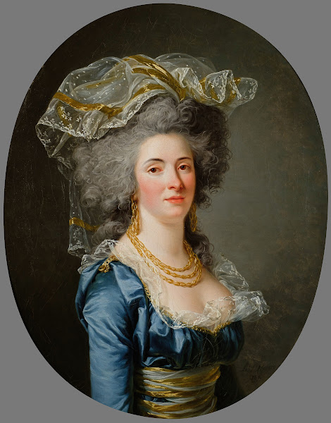 Portrait présumé de Philiberte Orléans Perrin de Cypierre comtesse de Maussion 1