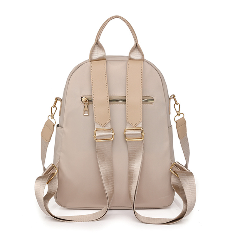 Backpack with diamond stitching, water-repellent