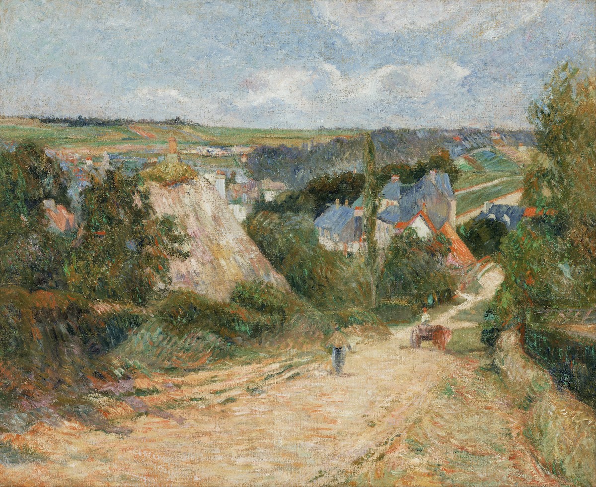 Entrance to the Village of Osny 1882   1883