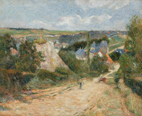 Entrance to the Village of Osny 1882   1883