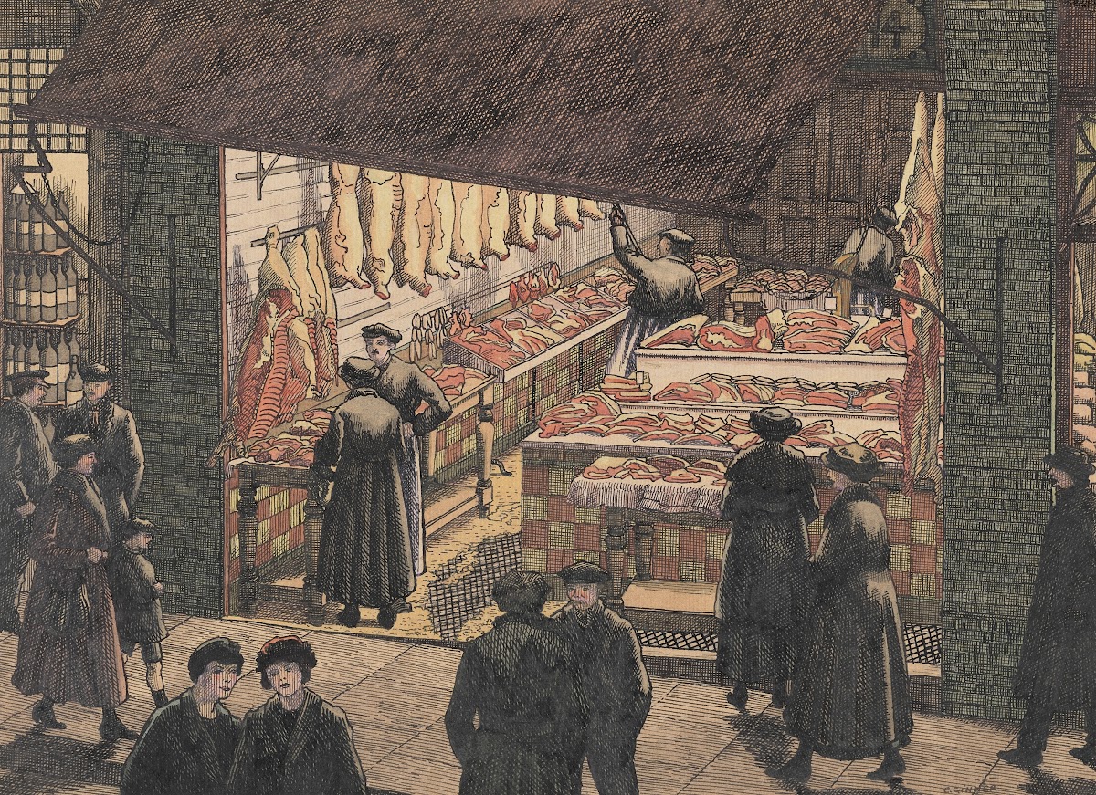 High Class Butchers 1923