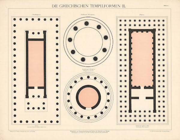 Die Griechischen Tempelformen III 1925