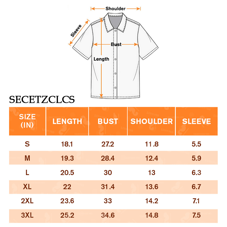 AOP SEC Children's Normal Collar Shirt with Adhesive Lining