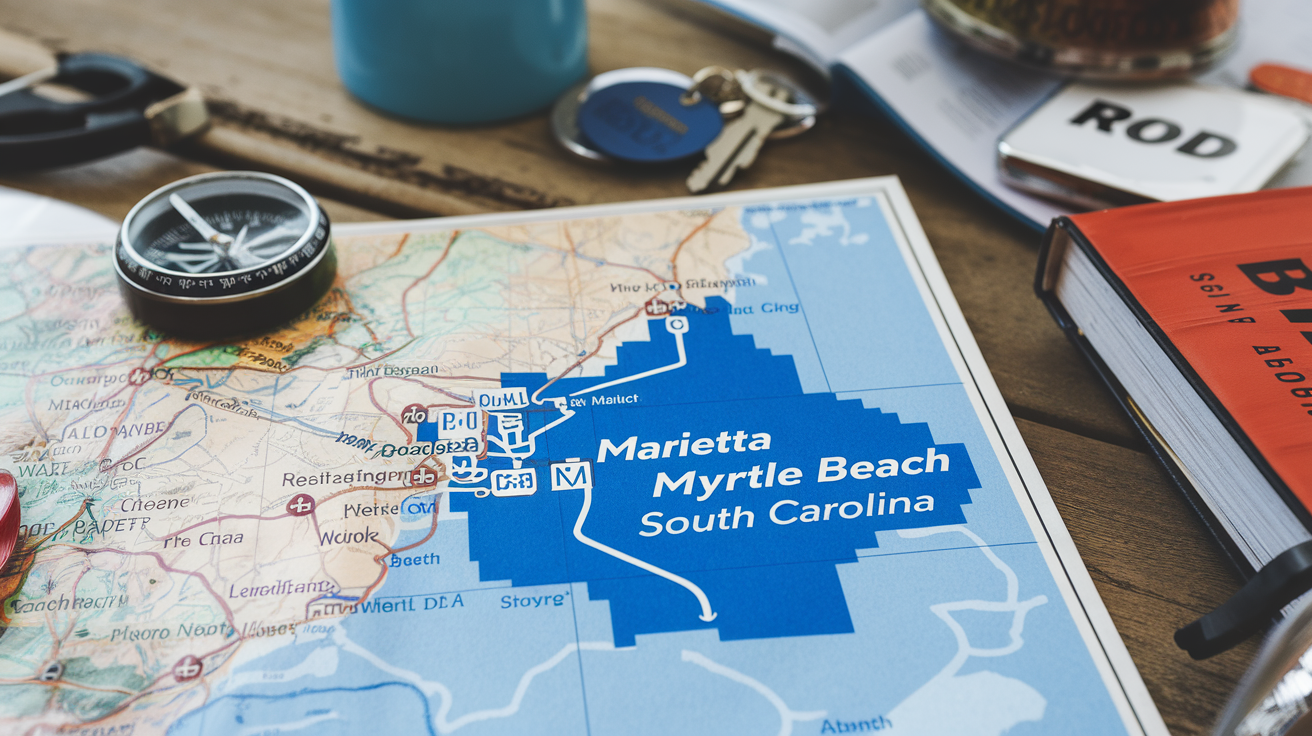 How Far Is Marietta, GA from Myrtle Beach by Car?