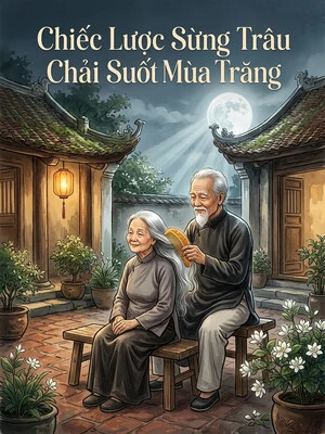 Bìa truyện Chiếc Lược Sừng Trâu Chải Suốt Mùa Trăng