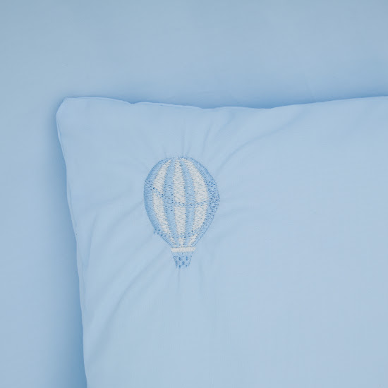 Bedding set for a baby crib 6 el Twins Beau blue