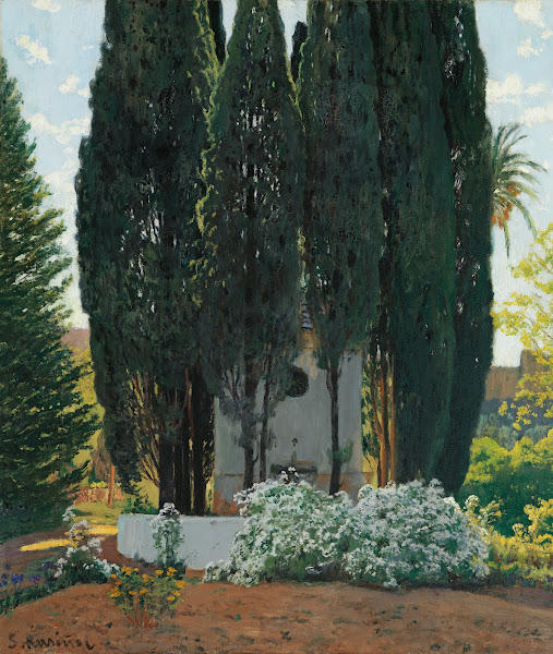 La Fuente De Los Cipreses The Cypress Fountain