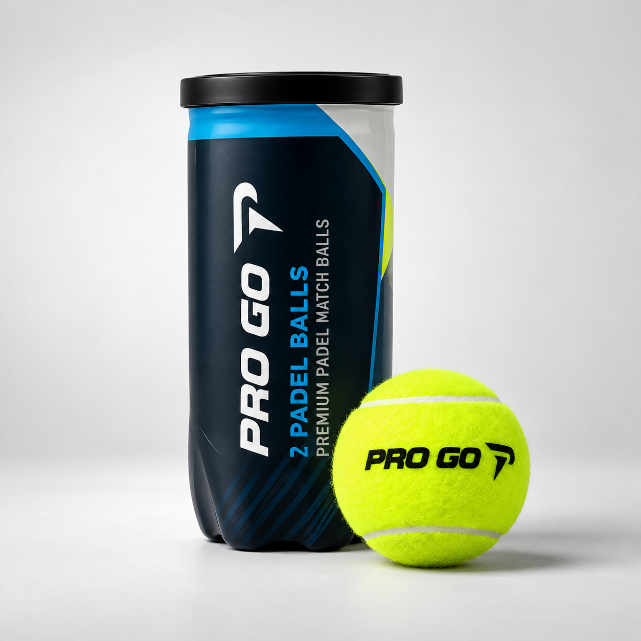 Pelotas ProGo pádel – caja x 24 tubos de 2