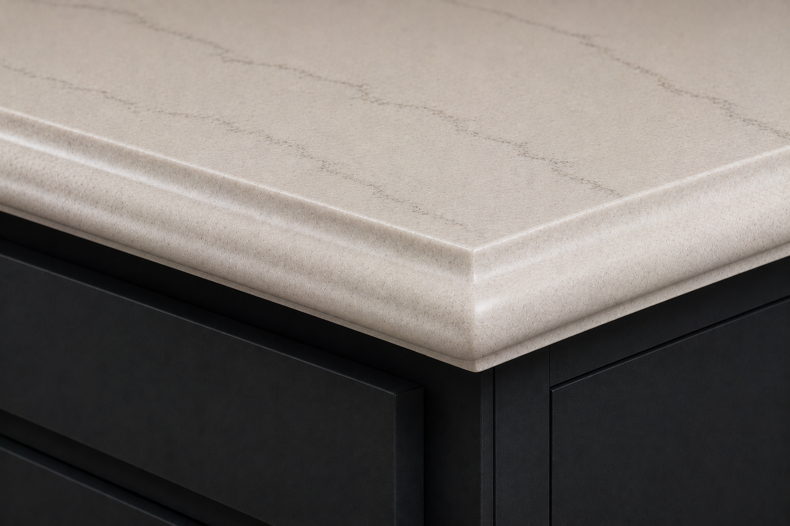 Ogee decorative countertop edge profile