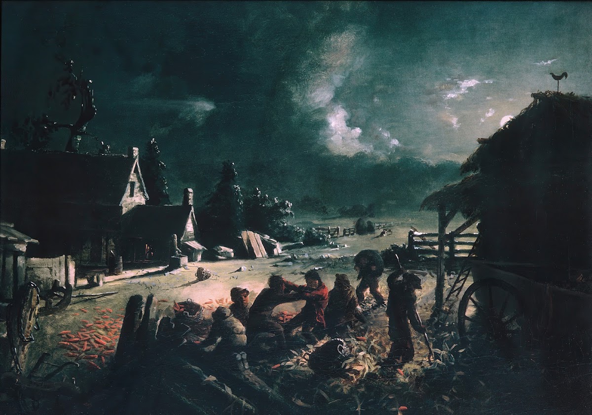 Corn Husking ca 186364