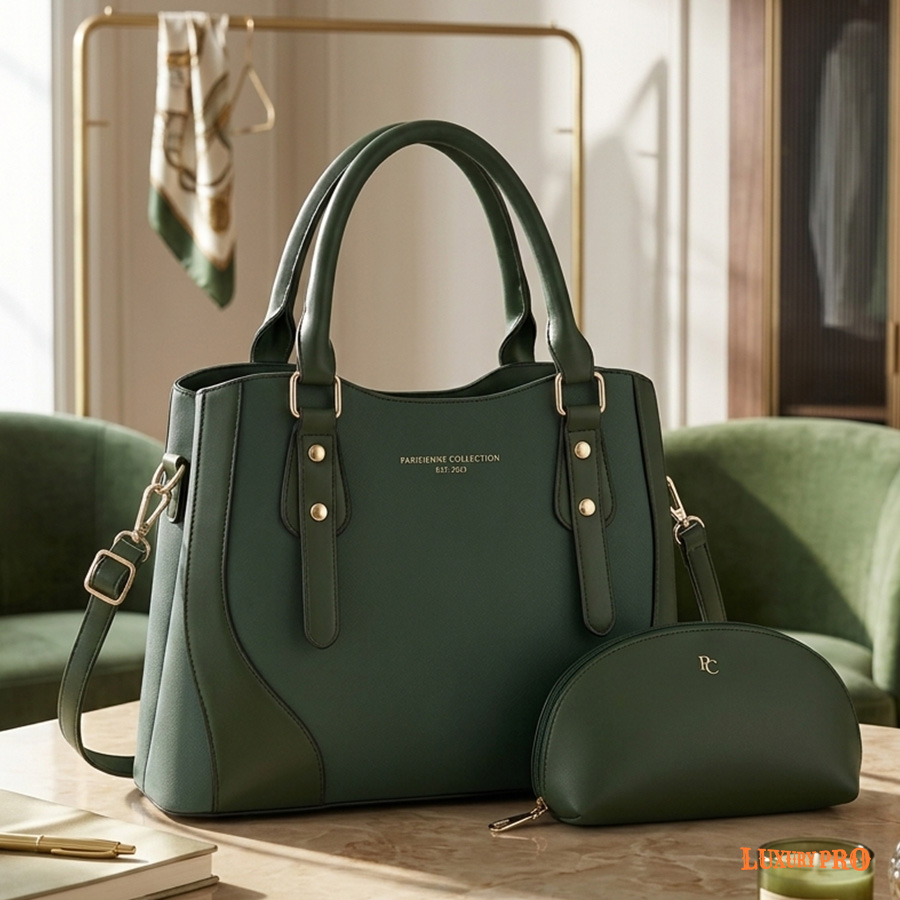 Women's Curved Tote Bag Set