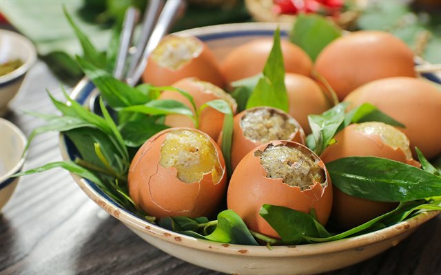 Trứng Gà Nướng