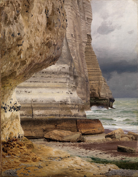Felsküste bei Etretat 1836