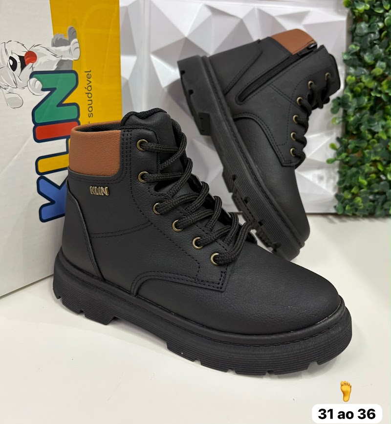 Botas con cordones y cierre lateral · foto 2