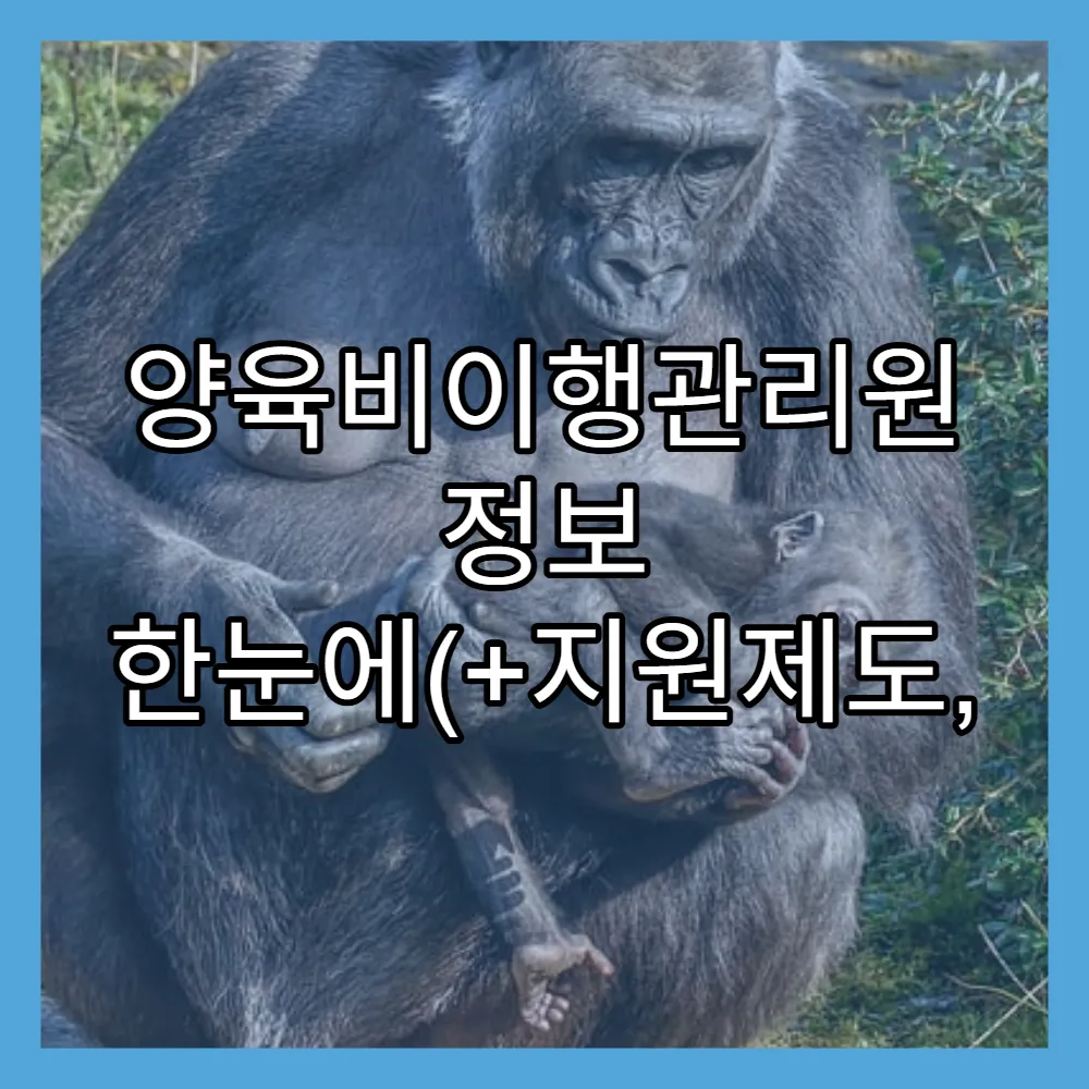 양육비이행관리원 정보 한눈에(+지원제도, 소송절차)