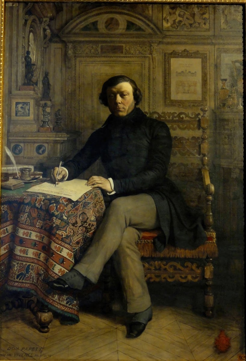 Portrait of Antoine Vivenel circa 1843