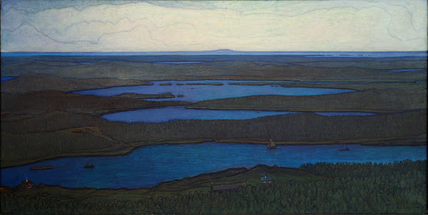 Over Forest and Lake 1908